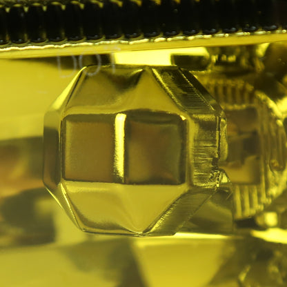 2001-2002 Toyota Corolla H3 Fog Lights (Chrome Housing/Yellow Lens)