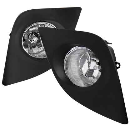 2014-2016 Toyota Corolla H16 Fog Lights Kit (Chrome Housing/Clear Lens)