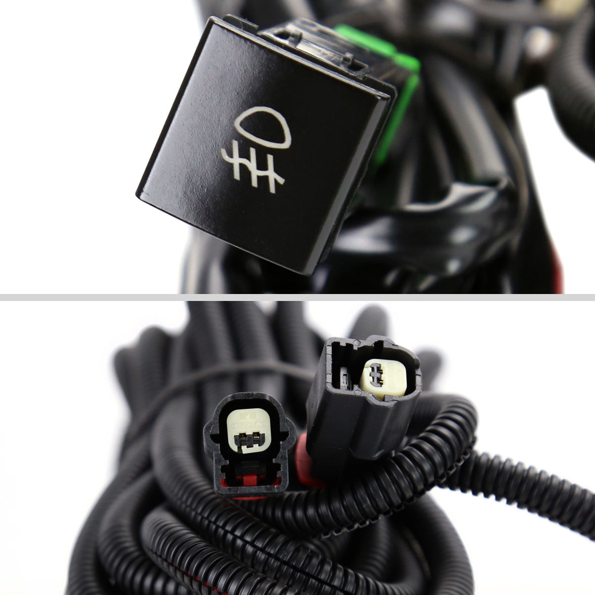 2022-2023 Toyota Corolla Cross LED Fog Lights Kit (Chrome Housing/Clear Lens)