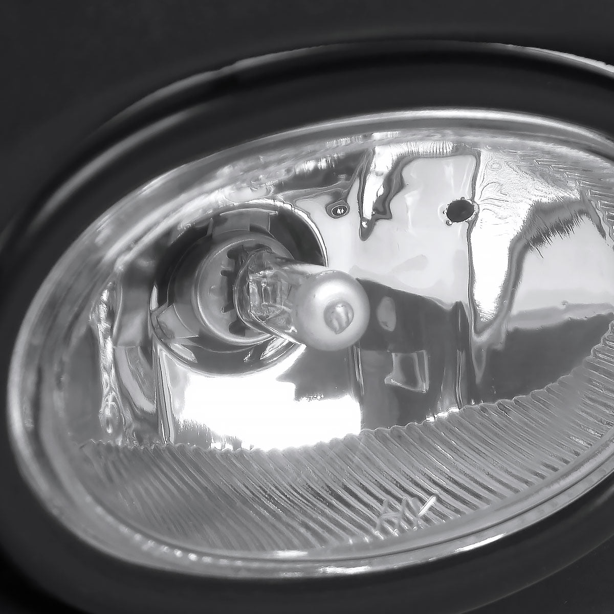 2001-2003 Honda Civic Coupe/Sedan H11 Fog Lights Kit (Chrome Housing/Clear Lens)