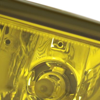 2004-2005 Honda Civic Coupe/Sedan H8 Fog Lights Kit (Chrome Housing/Yellow Lens)