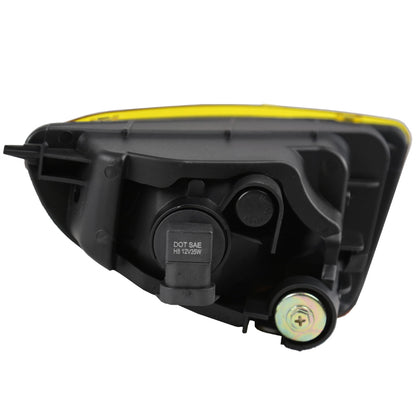 2004-2005 Honda Civic Coupe/Sedan H8 Fog Lights Kit (Chrome Housing/Yellow Lens)