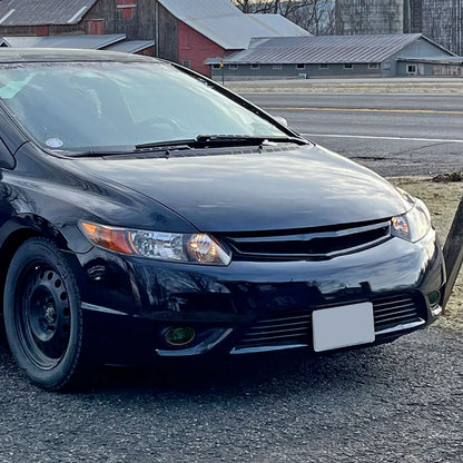 2006-2008 Honda Civic Coupe H11 Fog Lights Kit (Chrome Housing/Smoked Lens)