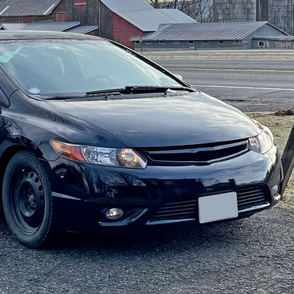 2006-2008 Honda Civic Coupe H11 Fog Lights Kit (Chrome Housing/Clear Lens)