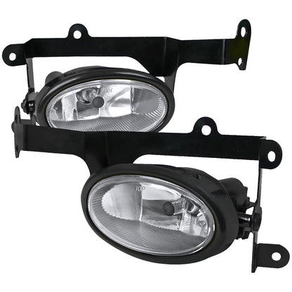 2006-2008 Honda Civic Coupe H11 Fog Lights Kit (Chrome Housing/Clear Lens)