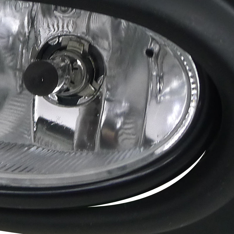 2006-2008 Honda Civic Sedan H11 Fog Lights (Chrome Housing/Clear Lens)