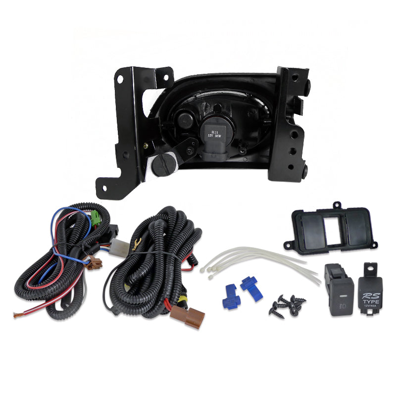 2006-2008 Honda Civic Sedan H11 Fog Lights (Chrome Housing/Clear Lens)