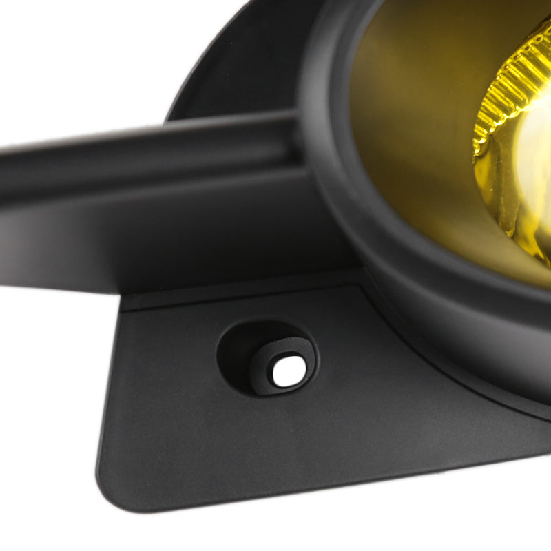 2009-2011 Honda Civic Coupe H11 Fog Lights Kit (Chrome Housing/Yellow Lens)