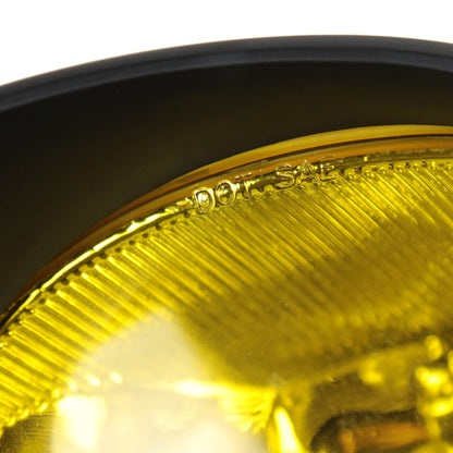 2009-2011 Honda Civic Coupe H11 Fog Lights Kit (Chrome Housing/Yellow Lens)