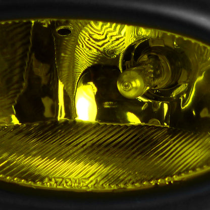 2009-2011 Honda Civic Sedan H11 Fog Lights Kit (Chrome Housing/Yellow Lens)