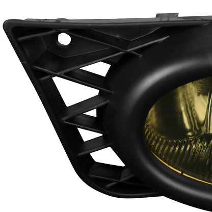 2009-2011 Honda Civic Sedan H11 Fog Lights (Chrome Housing/Smoked Lens)