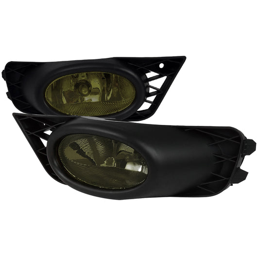 2009-2011 Honda Civic Sedan H11 Fog Lights (Chrome Housing/Smoked Lens)