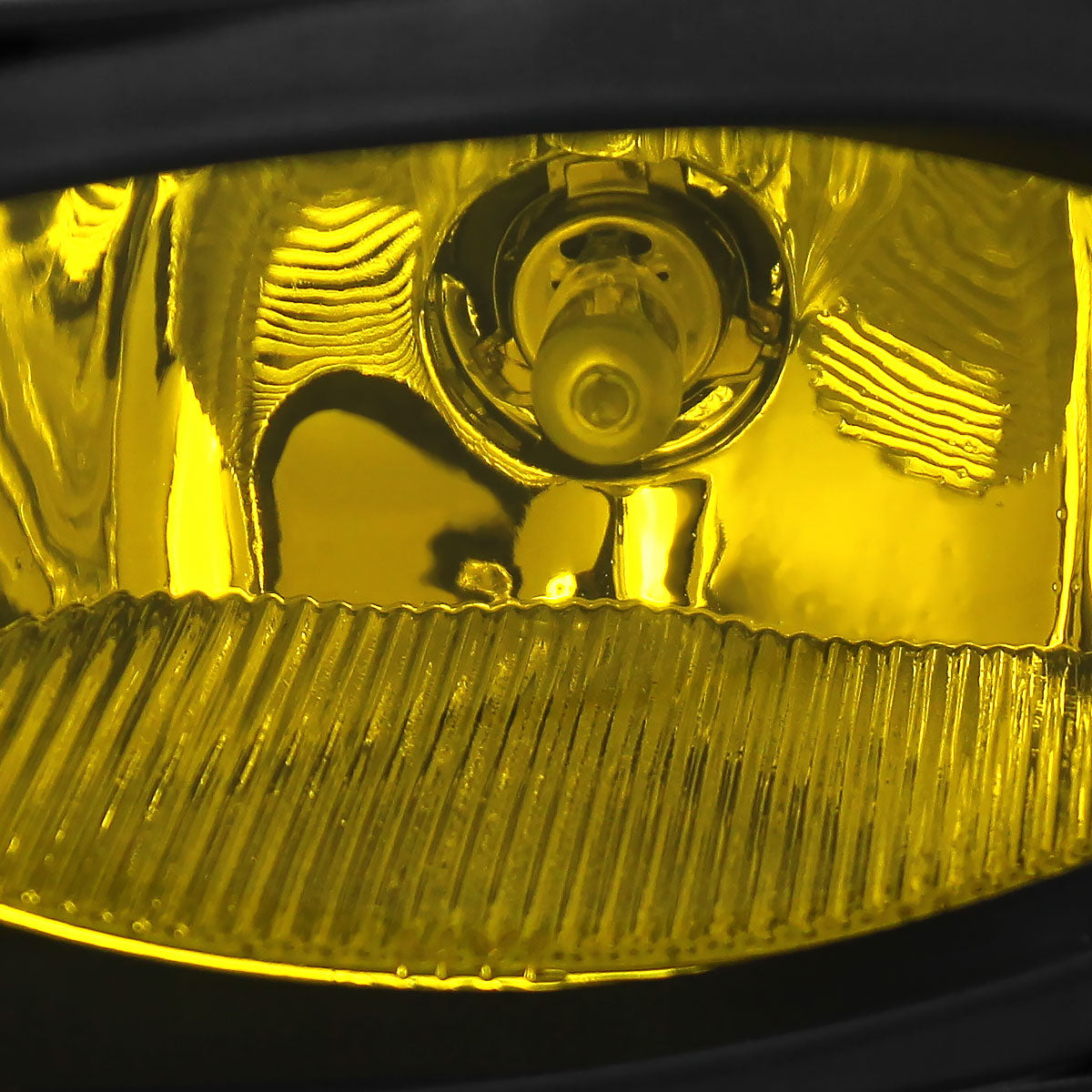 2012 Honda Civic Sedan H11 Fog Lights Kit (Chrome Housing/Yellow Lens)