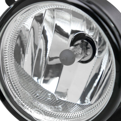 2022-2023 Honda Civic Sedan/Hatchback H8 Bumper Fog Lights Kit (Chrome Housing/Clear Lens)