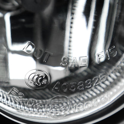 2022-2023 Honda Civic Sedan/Hatchback H8 Bumper Fog Lights Kit (Chrome Housing/Clear Lens)