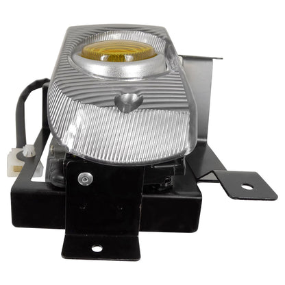 1992-1995 Honda Civic Sedan H3 Fog Lights Kit (Chrome Housing/Yellow Lens)