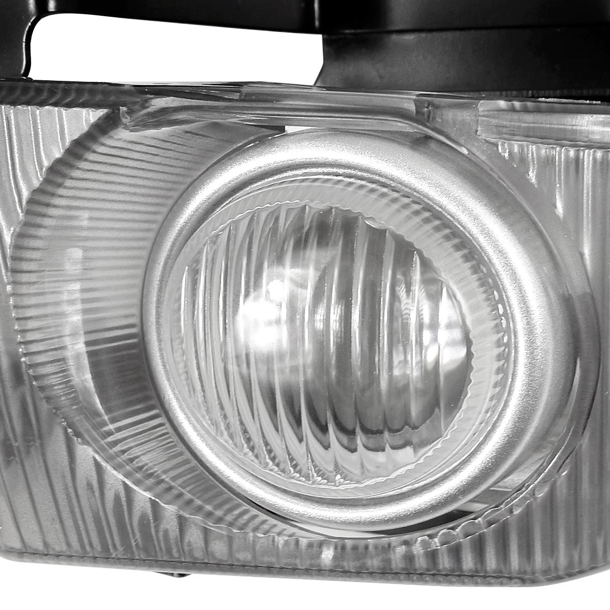 1992-1995 Honda Civic Sedan H3 Fog Lights Kit w/ Switch & Wiring Harness (Chrome Housing/Clear Lens)