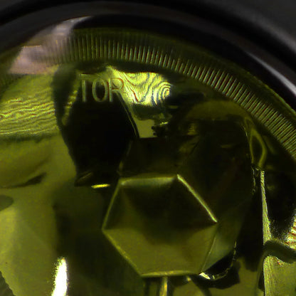 1999-2000 Honda Civic H3 Fog Lights Kit (Chrome Housing/Yellow Lens)