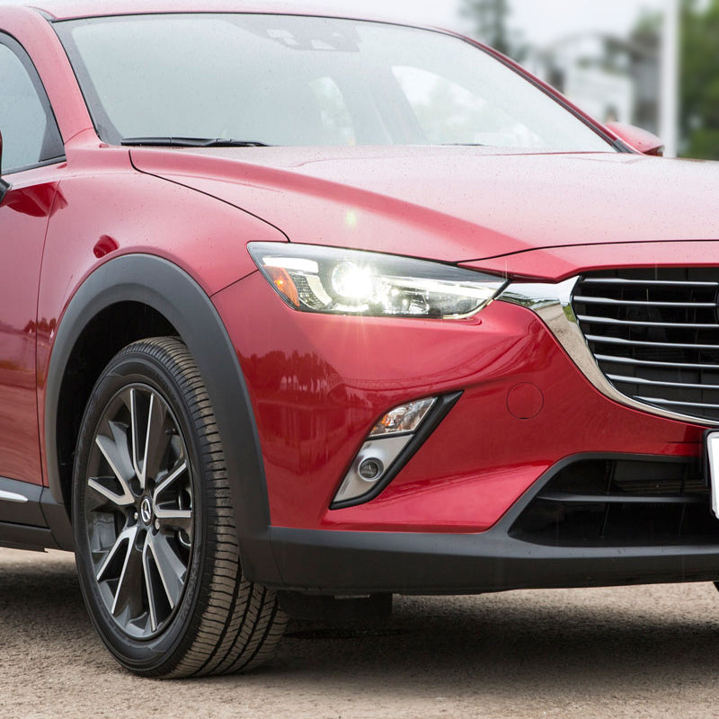 2016-2018 Mazda CX-3 SMD LED Projector Fog Lights Kit (Chrome Housing/Clear Lens)