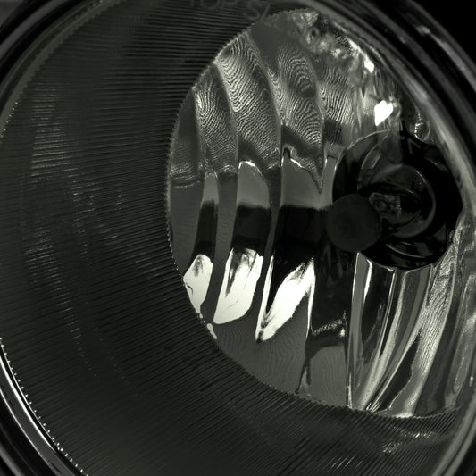 2005-2009 Dodge Dakota Jeep Grand Cherokee H8 Fog Lights Kit (Chrome Housing/Smoked Lens)