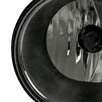 2005-2009 Dodge Dakota Jeep Grand Cherokee H8 Fog Lights Kit (Chrome Housing/Smoked Lens)