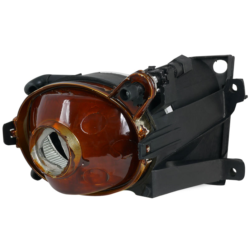 2001-2003 BMW E39 5 Series Fog Lights (Chrome Housing/Clear Lens)