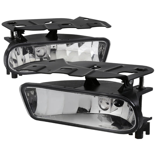 2002-2006 Cadillac Escalade 12V/27W 880 Factory Style Fog Lights (Chrome Housing/Clear Lens)