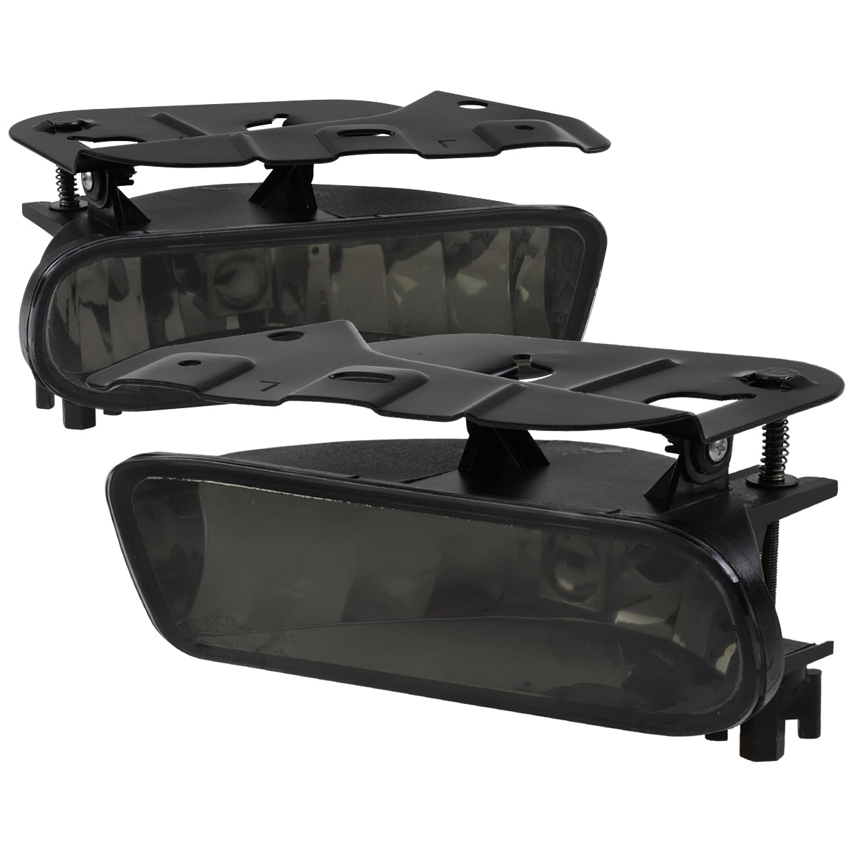 2002-2006 Cadillac Escalade 12V/27W 880 Factory Style Fog Lights (Chrome Housing/Smoked Lens)