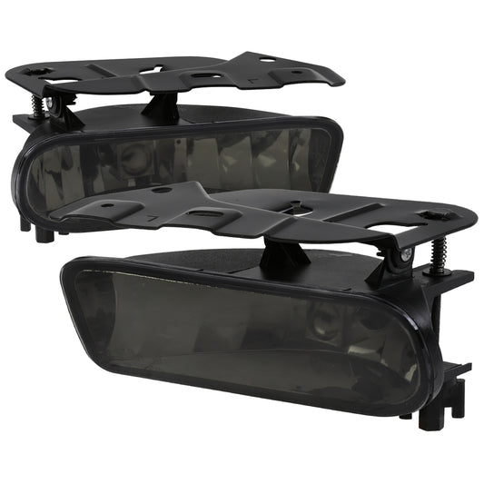 2002-2006 Cadillac Escalade 12V/27W 880 Factory Style Fog Lights (Chrome Housing/Smoked Lens)