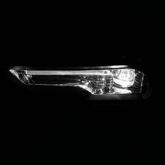 2018-2019 Ford Explorer LED Fog Lights Kit (Chrome Housing/Clear Lens)