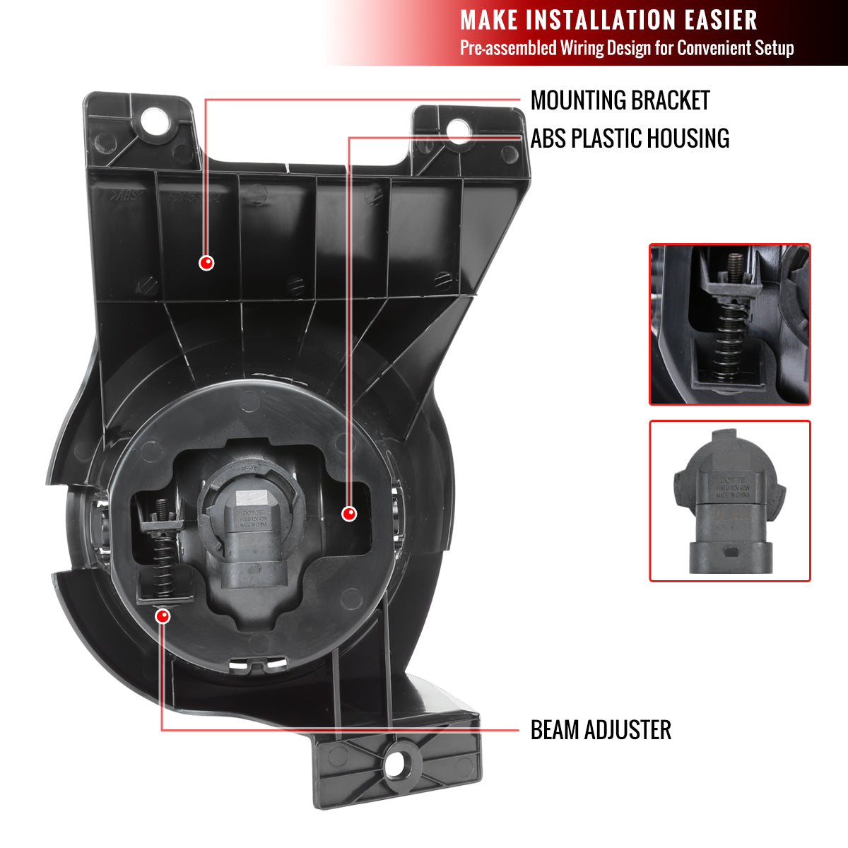 2011-2014 Ford F-150 Fog Light Bezels (Chrome Housing/Clear Lens)