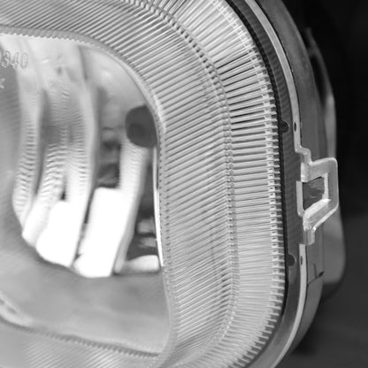2005-2007 Ford F-250/F-350/Excursion H10 Fog Lights (Chrome Housing/Clear Lens)