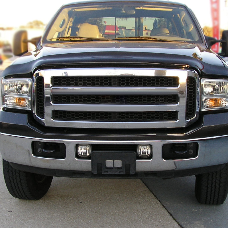 2005-2007 Ford F-250/F-350/Excursion H10 Fog Lights (Chrome Housing/Clear Lens)