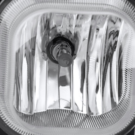 2008-2010 Ford F-250/F-350/F-450/F-550 Super Duty H10 Fog Lights (Chrome Housing/Clear Lens)