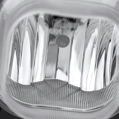 2008-2010 Ford F-250/F-350/F-450/F-550 Super Duty H10 Fog Lights (Chrome Housing/Clear Lens)