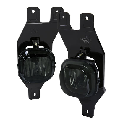 1999-2004 Ford F-250/F-350/Excursion H10 Fog Lights (Chrome Housing/Smoked Lens)