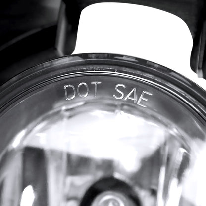 2005-2019 Nissan Frontier H11 Fog Lights Kit w/ Switch & Wiring Harness (Chrome Housing/Clear Lens)