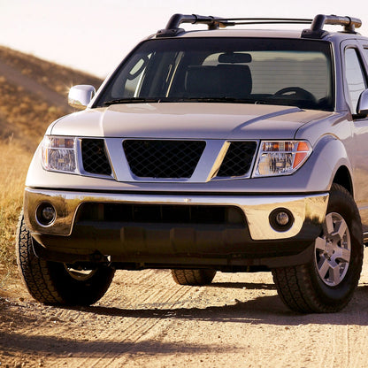 2005-2019 Nissan Frontier H11 Fog Lights Kit w/ Switch & Wiring Harness (Chrome Housing/Clear Lens)