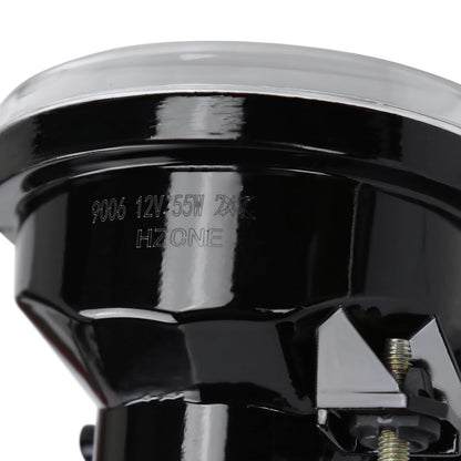 2000-2009 Toyota Echo/Highlander/Prius 9006 Fog Lights Kit w/ Switch & Wiring Harness (Chrome Housing/Clear Lens)