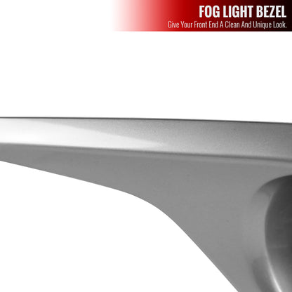 2011-2013 Toyota Highlander 6-LED Fog Lights Kit (Chrome Housing/Clear Lens)