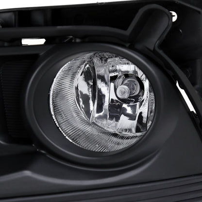 2014-2016 Toyota Highlander H16 Fog Lights Kit (Chrome Housing/Clear Lens)