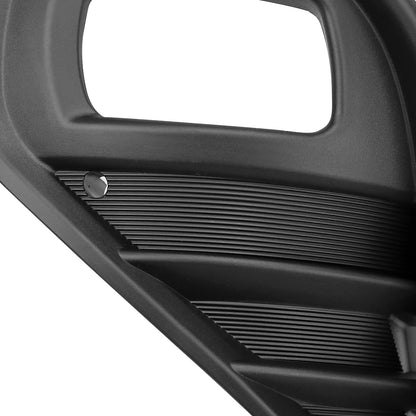 2020-2021 Toyota Highlander Fog Bumper Lights (Chrome Housing/Clear Lens)