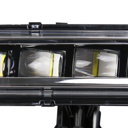 2019-2020 Honda HR-V LED Projector Fog Lights Kit (Chrome Housing/Clear Lens)