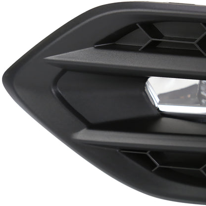 2019-2020 Honda HR-V LED Projector Fog Lights Kit (Chrome Housing/Clear Lens)