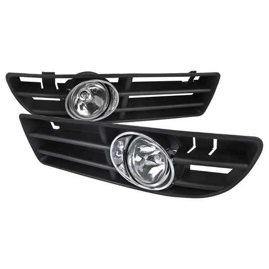 1999-2005 Volkswagen Jetta/Bora Mk4 H3 Fog Lights Kit (Chrome Housing/Clear Lens)