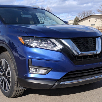 2018-2019 Nissan Kicks H8 Fog Lights Kit (Chrome Housing/Clear Lens)