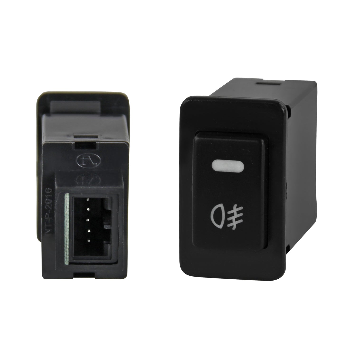 2000-2004 Nissan Sentra/Xterra/Frontier/Maxima H3 Fog Lights Kit (Chrome Housing/Yellow Lens)