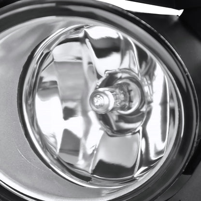 2009-2014 Nissan Maxima H11 Fog Lights Kit w/ Switch & Wiring Harness (Chrome Housing/Clear Lens)