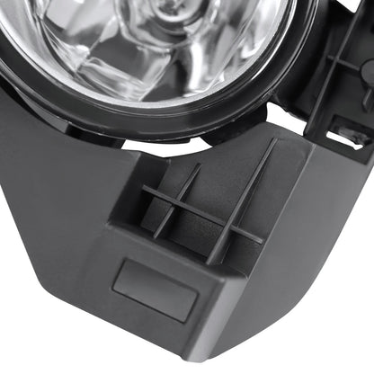 2009-2014 Nissan Maxima H11 Fog Lights Kit w/ Switch & Wiring Harness (Chrome Housing/Clear Lens)