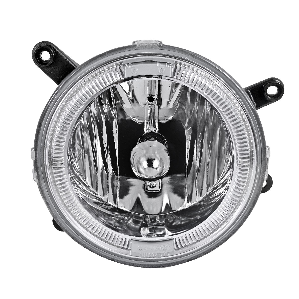 2005-2009 Ford Mustang GT Deluxe/Premium H10 Halo Ring Fog Lights (Chrome Housing/Clear Lens)